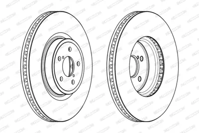 FERODO DDF1841C-1 Fren Dıskı On Subaru Legacy Outback 2014-> Forester 12-> 26300AG000