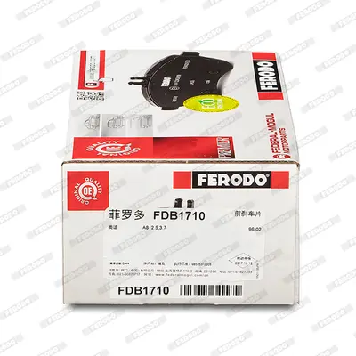 FERODO FDB1710 On Fren Balatası Fıslı A6 3,7 03 / 99 07 / 00 A8 2,5tdı / 2,8 / 3,3tdı / 3,7 / 4,2 W12 Quattro 04 /  4D0698151AE