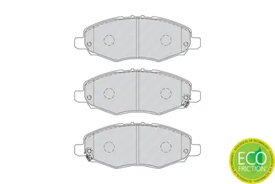 FERODO FDB1836 On Fren Balatası Toyota Hılux Pıckup 2.5 D4d 05-08 4×2 044650K040