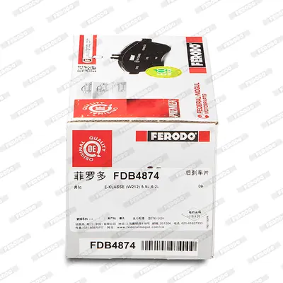 FERODO FDB4874 Fren Balatası Arka W204 Amg 08>14 S204 Amg 08>14 W211 Amg 06>08 C204 Amg 11> C218 Amg 11>17 W212 Amg A0054209020