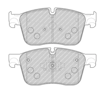 FERODO FDB4894 Fren Balatası On Velar 17> / Xe Range 15> Xf 16> F-Pace 16> JDE39759
