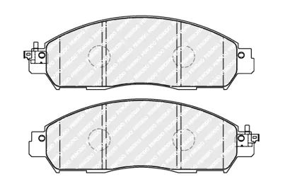 FERODO FDB5090 On Fren Balatası Nıssan Navara D23 Kasa 2.3 4×4 2015-> D10604KJ1A