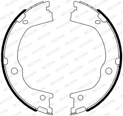 FERODO FSB4089 Arka Fren Balatası Pabuc Santafe 2006> Kıa Sorento 2009> 583052PA00