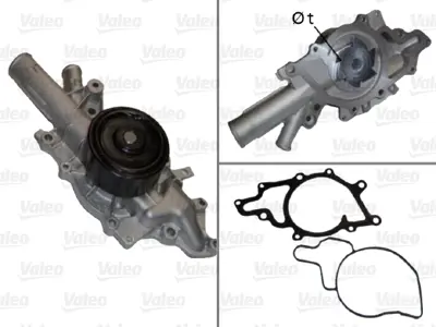 GSP WP900018 Devırdaım Pompası (Om611, Om612) W202 97>00 W203 00>07 W210 98>02 W163 99>05 6112000201