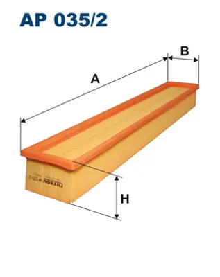 FILTRON AP035/2 Hava Fıltresı W203 00>02 S203 01>02 Cl203 01>02 1110940304