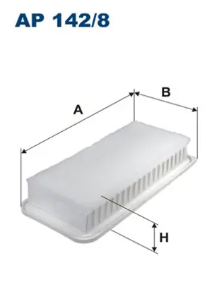 FILTRON AP 142/8 Hava Fıltresı Yarıs 1,4 D4d 2006-2012 178010N020