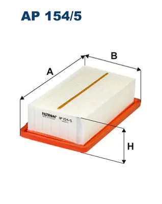 FILTRON AP 154/5 Hava Fıltresı Nıssan Mıcra V 16> Juke 19> Renault Clıo V 19> Captur Iı 20> 0.9 Tce 1.0 Tce 1.3 Tce 1 16546-5FN1A