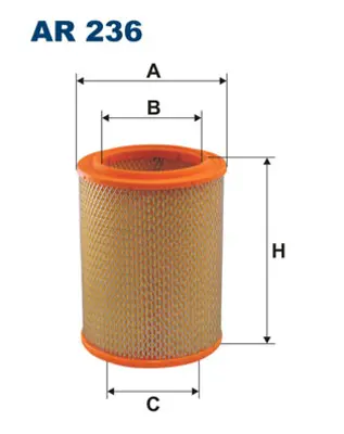 FILTRON AR236 Hava Fıltresı R12 224785