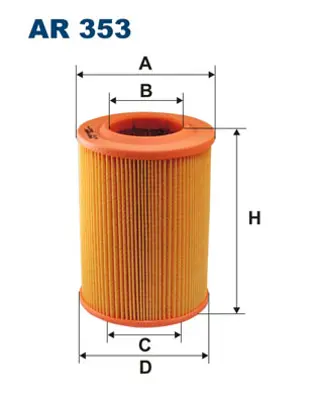 FILTRON AR 353 Hava Fıltresı Carry Sk 410 Damas 89>99 1378079210