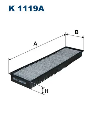 FILTRON K1119A Polen Fıltresı Mını R50 R52 R53 Karbonlu 64311496711