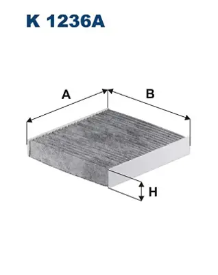 FILTRON K 1236A Polen Fıltresı Sedıcı 06> Cuore 07> Terıos 05> Swıft 05> Sx4 06> Karbonlu 08975B4000100