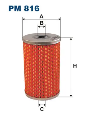 FILTRON PM816 Yakıt Fıltresı P205 P309 P405 P605 (Mf269) 190601