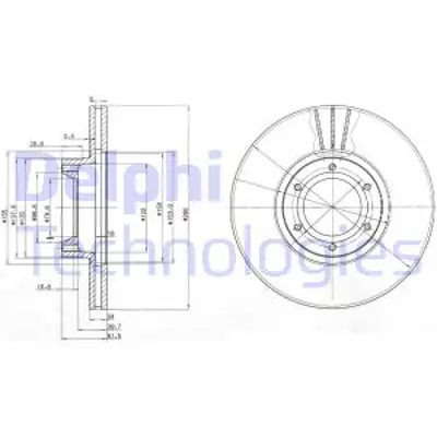 DELPHI BG3553 On Fren Aynası Havalı Opel Movano 98 03 Renault Master 03> 1.9dcı /Dtı 2.2dcı 2.5d / Dcı 2.8dtı 3.0d 