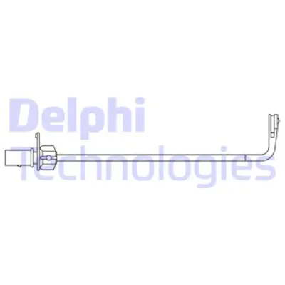 DELPHI LZ0327 On Fren Balata Ikaz Kablosu Audı A4 A5 Q5 1.4 Tfsı 2.0 Tfsı 2.0tdı 15> 