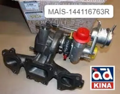 RENAULT 144116763R Turbo Komple Megane Iv Kadjar Talısman 1.5dci 110ps 6070900400 6070900900 A6070900400 A6070900900 A607090090080 1441100Q3G 1441100Q4K 144113657R 144114428R 144116419R