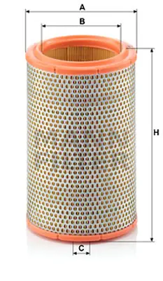 MANN FILTER C1387 Hava Filitresi Laguna I 01> Espace 99>02 1.9 Dtı 