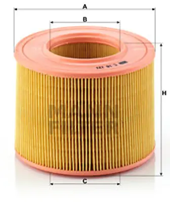 MANN FILTER C18121 Hava Filitresi Megane I 2,0 Laguna I 2,0 109hp R19 1,9d Scenıc I Scenıc Iı 2,0 