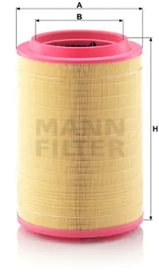 MANN FILTER C321420/2 Hava Filitresi Iveco Stralıs Daf Renault420 (Cr78) 