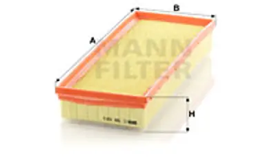 MANN FILTER C38001 Hava Filitresi Latıtude 2,0dcı 11> 