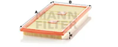 MANN FILTER C43139 Hava Filitresi W204 11>14 C204 11> C218 11>14 W212 11>15 S212 11>16 W221 11>13 W222 13>17 