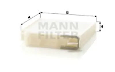 MANN FILTER CU1829 Polen Filitresi Duster Dokker Logan Sandero Clıo Iıı Modus Twıngo Iı 1,2 / 1,4 / 1,5 / 1,6 