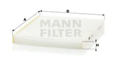 MANN FILTER CU2129 Polen Filitresi Jımıny 03> 