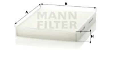 MANN FILTER CU2533-2 Polen Filitresi Bmw F07 F10 F11 F01 F02 F03 F04 11> 