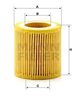 MANN FILTER HU8011Z Yag Filitresi Bmw E87 E82 F10 E60 E90 F30 E65 E92 F32 F34 F36 F22 E63 E64 F01 E84 E83 F25 F26 E70 E71 