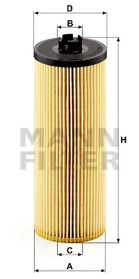 MANN FILTER HU945/2X Yag Filitresi M-Benz 906 Axor 04> / Setra S416 S417 05>  