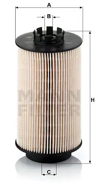 MANN FILTER PU1059X Yakıt Filitresi Man Tgl 12.180 D0834 05> Tgx Tgs D2066 D2676 07> Tga 18.430 D2066 04> / Temsa Dıamond 