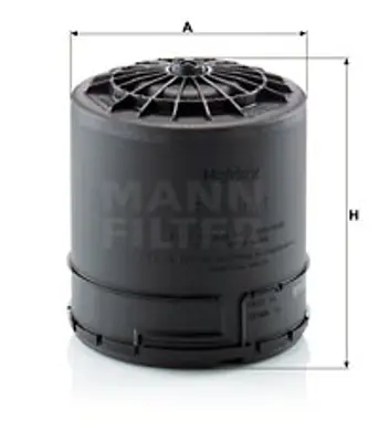 MANN FILTER TB15001ZKIT Hava Kurutucu Fıltre Scanıa 4-Serı 94/114/124/144/164 96>08 / Volvo Fh12 460/500 98>05 Fm12 380/420/ 