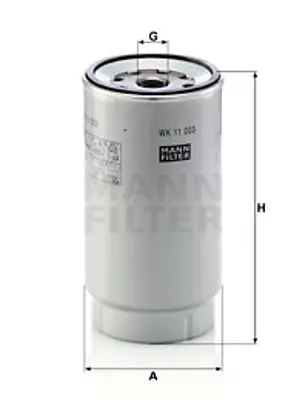 MANN FILTER WK11003Z Mazot Su Ayırıcı Fıltre Volvo Fh 16 09> - Fh 16 Iı 12> D11-13-16 Euro 6 