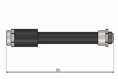 CAVO C900 633A Arka Fren Hortumu A8 94>02 