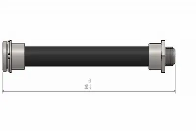 CAVO C900 827A Arka Fren Hortumu Sol Transıt V347/V348  06>11 