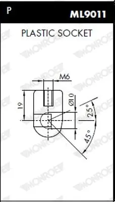 MANDO MOP045062 Bagaj Amortısörü 8V0823359 8V0823359A 8V082335903S