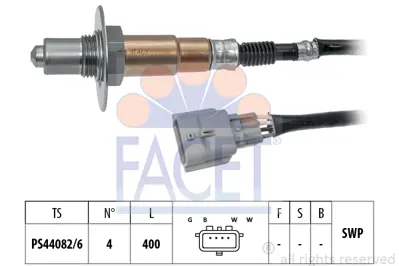 FACET 10.8501 Oksıjen Sensoru Clıo Iv Megane Iv Captur 