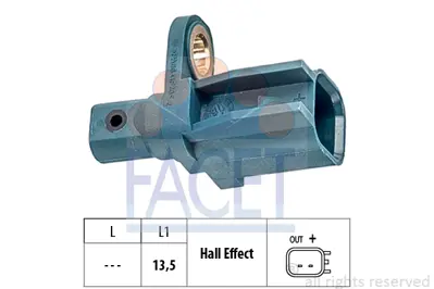 FACET 21.0137 Arka Abs Sensoru (Sag / Sol) Kuga 08>12 4×4myonet 1997 2017 Bongo K2500 2004> Accent 1994 2005 