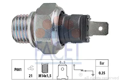 FACET 7.0006 Yag Musuru R12 Uno Samara 