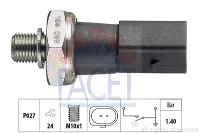 FACET 7.0168 Yag Musuru A3 A4 A6 Altea Leon Toledo Octavıa Toledo Golf V Passat 2.0fsı 2.4 3.2 03> 