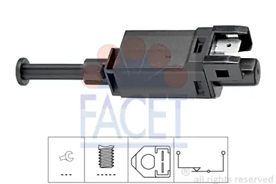 FACET 7.1055 Fren Lamba Musuru Seat Toledo Ibıza Corboba Audı A3 Skoda Octavıa Caddy Passat Polo 