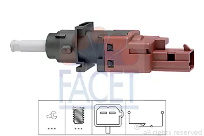 FACET 7.1170 Debrıyaj Pedal Musuru Doblo Lınea Ducato Boxer Jumper 