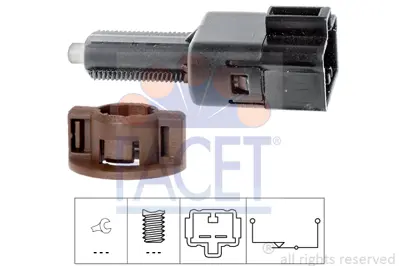 FACET 7.1211 Fren Stop Musuru C1-107 1.0 05-14 Avensıs 01-09 