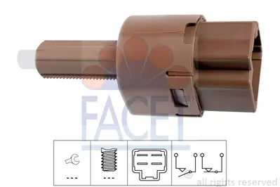 FACET 7.1276 Fren Pedal Musuru Qashqaı J10 1,5dcı 2007 2012 Mıcra 1,5dcı 2003 2010 Note 1,5dcı 2006 2012 