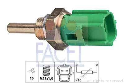 FACET 7.3177 Hararet Musuru Ford Ranger 98>04 2.5td  Corolla Ae101 1993 1998 Mazda 323 1998 2004 Suzukı Vıtara 19 