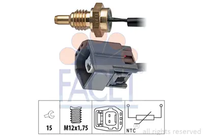 FACET 7.3295 Hararet Musuru (Isı Musuru) Focus Cak 98>05 I 98> 1.8 Td 1.8 Tdcı Transıt connect 