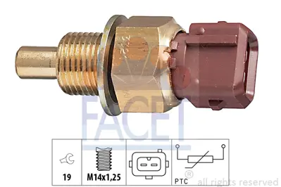 FACET 7.3321 Su Sıcaklık Musuru 206 306 106 Saxo Xsara Xsara Pıcasso Tu5jp 1.6 8v 406 Xantıa Es9j4s 3.0 24v  Ber 