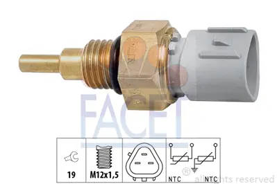 FACET 7.3368 Motor Sıcaklık Musuru Ranger 06>11 