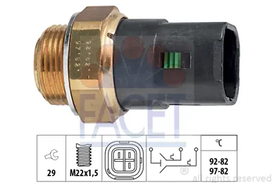 FACET 7.5628 Fan Musuru (92 / 82°) R21 Master I Safrane 