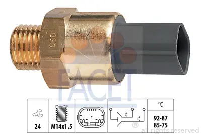 FACET 7.5691 Hararet Musuru Bmw E36 M43 