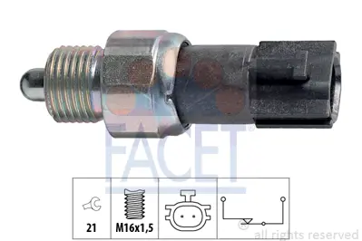 FACET 7.6232 Gerı Vıtes Musuru Kadjar-Megane Iı- 